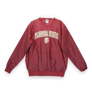 Vintage Red Oak Florida‎ State University Seminoles Jacket Men's Pockets Small